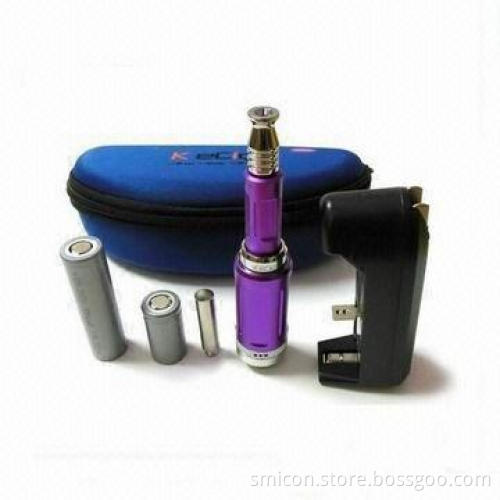Electronic cigarette starter kit with changeable length